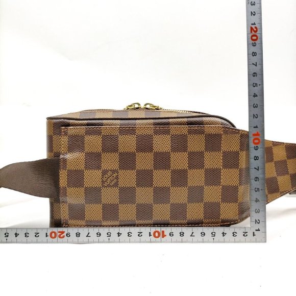 Louis Vuitton Brown Checkered Crossbody Bag - Picture 2 of 9